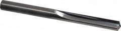 Kennametal - 5/16", 130° Point, Solid Carbide Straight Flute Drill Bit - Americas Industrial Supply