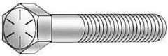 Armor Coat - 5/16-18 UNC, 5" Length Under Head Hex Head Cap Screw - Partially Threaded, Grade 8 Steel, 1/2" Hex - Americas Industrial Supply