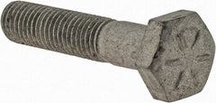 Armor Coat - 1/4-28 UNF, 1-1/4" Length Under Head Hex Head Cap Screw - Partially Threaded, Grade 8 Steel, 7/16" Hex - Americas Industrial Supply