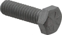 Armor Coat - 5/16-18 UNC, 1" Length Under Head Hex Head Cap Screw - Fully Threaded, Grade 8 Steel, 1/2" Hex - Americas Industrial Supply
