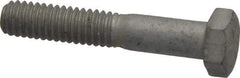 Armor Coat - 5/16-18 UNC, 1-3/4" Length Under Head Hex Head Cap Screw - Partially Threaded, Grade 8 Steel, 1/2" Hex - Americas Industrial Supply
