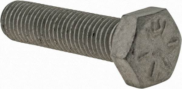 Armor Coat - 5/16-24 UNF, 1-1/4" Length Under Head Hex Head Cap Screw - Fully Threaded, Grade 8 Steel, 1/2" Hex - Americas Industrial Supply