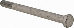 Armor Coat - 3/8-16 UNC, 4-1/2" Length Under Head Hex Head Cap Screw - Partially Threaded, Grade 8 Steel, 9/16" Hex - Americas Industrial Supply