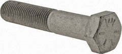 Armor Coat - 3/8-24 UNF, 2" Length Under Head Hex Head Cap Screw - Partially Threaded, Grade 8 Steel, 9/16" Hex - Americas Industrial Supply
