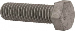 Armor Coat - 7/16-14 UNC, 1-1/2" Length Under Head Hex Head Cap Screw - Fully Threaded, Grade 8 Steel, 5/8" Hex - Americas Industrial Supply