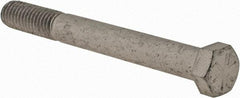 Armor Coat - 7/16-14 UNC, 4" Length Under Head Hex Head Cap Screw - Partially Threaded, Grade 8 Steel, 5/8" Hex - Americas Industrial Supply