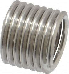 Recoil - M8x1.25 Metric Coarse, 12" OAL, Free Running Helical Insert - 7-3/8 Free Coils, Tanged, Stainless Steel, 1-1/2D Insert Length - Americas Industrial Supply