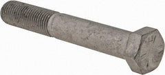 Armor Coat - 7/16-20 UNF, 3" Length Under Head Hex Head Cap Screw - Partially Threaded, Grade 8 Steel, 5/8" Hex - Americas Industrial Supply