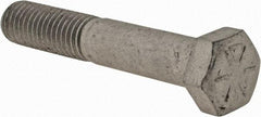 Armor Coat - 1/2-13 UNC, 3" Length Under Head Hex Head Cap Screw - Partially Threaded, Grade 8 Steel, 3/4" Hex - Americas Industrial Supply