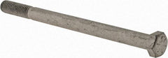 Armor Coat - 1/2-13 UNC, 7" Length Under Head Hex Head Cap Screw - Partially Threaded, Grade 8 Steel, 3/4" Hex - Americas Industrial Supply