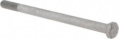 Armor Coat - 1/2-13 UNC, 8" Length Under Head Hex Head Cap Screw - Partially Threaded, Grade 8 Steel, 3/4" Hex - Americas Industrial Supply
