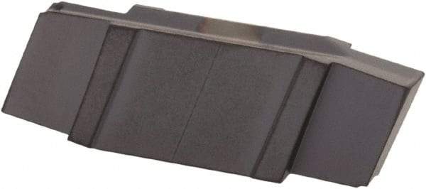 Iscar - 178018GIP Grade IC908, 1.78mm Cutting Width Carbide Grooving Insert - Neutral, 0.18mm Corner Radius, TiAlN Finish - Americas Industrial Supply