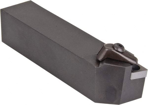 Kennametal - DCLN, Right Hand Cut, 5° Lead Angle, 1-1/4" Shank Height x 1-1/4" Shank Width, Negative Rake Indexable Turning Toolholder - 6" OAL, CN..54. Insert Compatibility, Series Kenclamp - Americas Industrial Supply