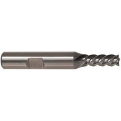 Cleveland - 3/4", 1-5/8" LOC, 3/4" Shank Diam, 3-7/8" OAL, 4 Flute, High Speed Steel Square End Mill - Americas Industrial Supply