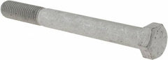 Armor Coat - 3/4-10 UNC, 7" Length Under Head Hex Head Cap Screw - Partially Threaded, Grade 8 Steel, 1-1/8" Hex - Americas Industrial Supply