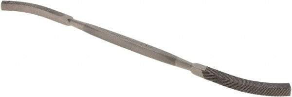 Grobet - 7" Riffler Precision Swiss Pattern File - Silversmith's Handle - Americas Industrial Supply