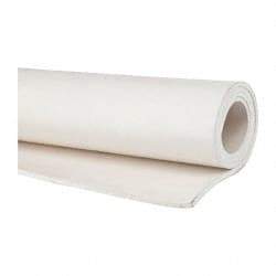 Made in USA - 36" Wide, 1/8" Thick, Neoprene Rubber Foam Sheet - 50 to 60 Durometer, White, -20 to 170°F, 900 psi Tensile Strength, Cut-to-Length - Americas Industrial Supply