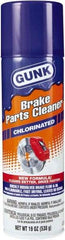 Gunk - Chlorinated Brake Parts Cleaner - 19 oz Aerosol Can - Americas Industrial Supply