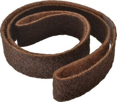 3M - 2" Wide x 72" OAL, Aluminum Oxide Abrasive Belt - Aluminum Oxide, Coarse, Nonwoven, Series SC-BS - Americas Industrial Supply