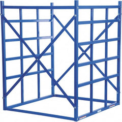 Vestil - 48" Wide, 60" High, Open Shelving Long Bar Pigeon Hole Rack - Steel, 48" Deep - Americas Industrial Supply