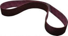 3M - 2-1/2" Wide x 60" OAL, Aluminum Oxide Abrasive Belt - Aluminum Oxide, Medium, Nonwoven, Series SC-BL - Americas Industrial Supply