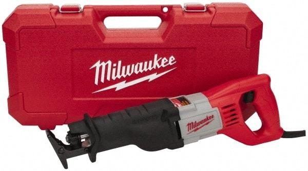 Milwaukee Tool - 3,000 Strokes per Minute, 3/4 Inch Stroke Length, Electric Reciprocating Saw - 120 Volts, 12 Amps - Americas Industrial Supply