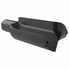 Allied Machine and Engineering - 3-17/32" to 4-1/2" Diam 6-49/64" Max Depth Straight Flute Spade Drill - Americas Industrial Supply