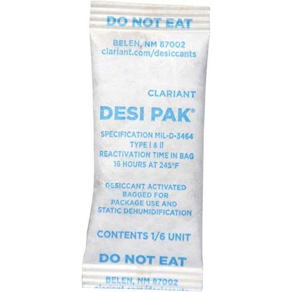 Armor Protective Packaging - Desiccant Packets Material: Clay Packet Size: 5 Grams - Americas Industrial Supply