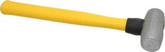 American Hammer - 2 Lb Head Nonsparking Mallet - 14-1/2" OAL, 13" Long Fiberglass Handle - Americas Industrial Supply