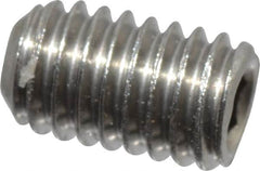 Value Collection - M3x0.50 Metric Coarse, 5mm OAL, Cup Point Set Screw - Grade 18-8 & Austenitic A2 Stainless Steel, 1.5mm Key - Americas Industrial Supply