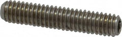 Value Collection - M4x0.70 Metric Coarse, 20mm OAL, Cup Point Set Screw - Grade 18-8 & Austenitic A2 Stainless Steel, 2mm Key - Americas Industrial Supply