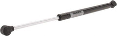 Value Collection - 0.32" Rod Diam, 0.75" Tube Diam, 45 Lb Capacity, Gas Spring - 15.25" Extended Length, 5" Stroke Length, Plastic Ball Socket, Black Nitride Piston - Americas Industrial Supply