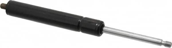 Value Collection - 0.24" Rod Diam, 0.59" Tube Diam, 100 Lb Capacity, Gas Spring - 7.5" Extended Length, 2" Stroke Length, Threaded End, Black Nitride Piston - Americas Industrial Supply