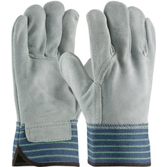 ‎82-5044 Split Leather Palm - Silver Series - A/B Select Shoulder - Full Leather Back - SC - Men's - Exact Industrial Supply