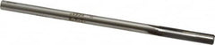 Made in USA - Letter M Carbide-Tipped 4 Flute Chucking Reamer - Straight Flute, 9/32" Straight Shank, 1-1/2" Flute Length, 6" OAL - Americas Industrial Supply