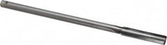 Made in USA - Letter U Carbide-Tipped 4 Flute Chucking Reamer - Straight Flute, 5/16" Straight Shank, 1-3/4" Flute Length, 7" OAL - Americas Industrial Supply