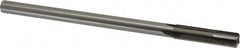 Made in USA - Letter Z Carbide-Tipped 4 Flute Chucking Reamer - Straight Flute, 3/8" Straight Shank, 1-3/4" Flute Length, 7" OAL - Americas Industrial Supply