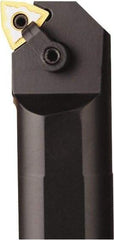Seco - 2.56" Min Bore Diam, 16" OAL, 2" Shank Diam, A-MVUN Indexable Boring Bar - WNMG 432 Insert, Pin & Clamp Holding Method - Americas Industrial Supply