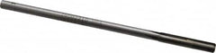 Made in USA - #2 Carbide-Tipped 4 Flute Chucking Reamer - Straight Flute, 13/64" Straight Shank, 1-1/4" Flute Length, 5" OAL - Americas Industrial Supply