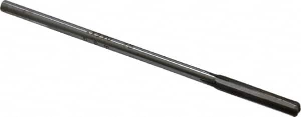 Made in USA - #8 Carbide-Tipped 4 Flute Chucking Reamer - Straight Flute, 11/64" Straight Shank, 1-1/8" Flute Length, 4-1/2" OAL - Americas Industrial Supply