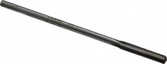 Made in USA - #8 Carbide-Tipped 4 Flute Chucking Reamer - Straight Flute, 11/64" Straight Shank, 1-1/8" Flute Length, 4-1/2" OAL - Americas Industrial Supply