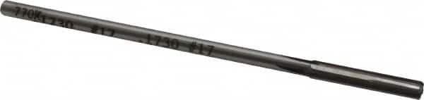 Made in USA - #17 Carbide-Tipped 4 Flute Chucking Reamer - Americas Industrial Supply
