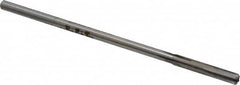 Made in USA - #18 Carbide-Tipped 4 Flute Chucking Reamer - Straight Flute, 0.151" Straight Shank, 1" Flute Length, 4" OAL - Americas Industrial Supply