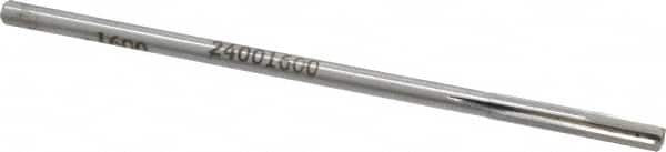 Made in USA - 0.16" Carbide-Tipped 6 Flute Chucking Reamer - Americas Industrial Supply