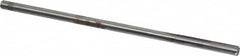 Made in USA - 0.1605" Carbide-Tipped 4 Flute Chucking Reamer - Straight Flute, 0.151" Straight Shank, 1" Flute Length, 4" OAL - Americas Industrial Supply