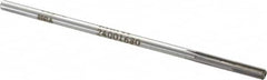 Made in USA - 0.168" Carbide-Tipped 4 Flute Chucking Reamer - Straight Flute, 0.151" Straight Shank, 1" Flute Length, 4" OAL - Americas Industrial Supply