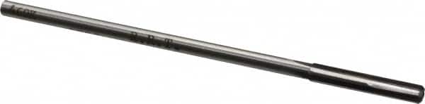 Made in USA - 0.172" Carbide-Tipped 4 Flute Chucking Reamer - Straight Flute, 0.151" Straight Shank, 1" Flute Length, 4" OAL - Americas Industrial Supply