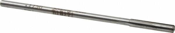 Made in USA - 0.175" Carbide-Tipped 6 Flute Chucking Reamer - Straight Flute, 9/16" Straight Shank, 1" Flute Length, 4" OAL - Americas Industrial Supply