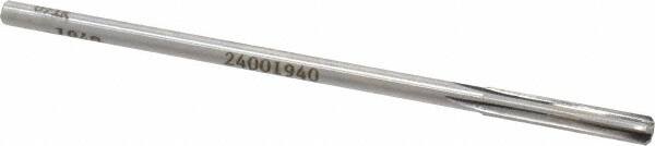 Made in USA - 0.194" Carbide-Tipped 4 Flute Chucking Reamer - Americas Industrial Supply