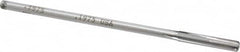 Made in USA - 0.1975" Carbide-Tipped 4 Flute Chucking Reamer - Straight Flute, 11/64" Straight Shank, 1-1/8" Flute Length, 4-1/2" OAL - Americas Industrial Supply